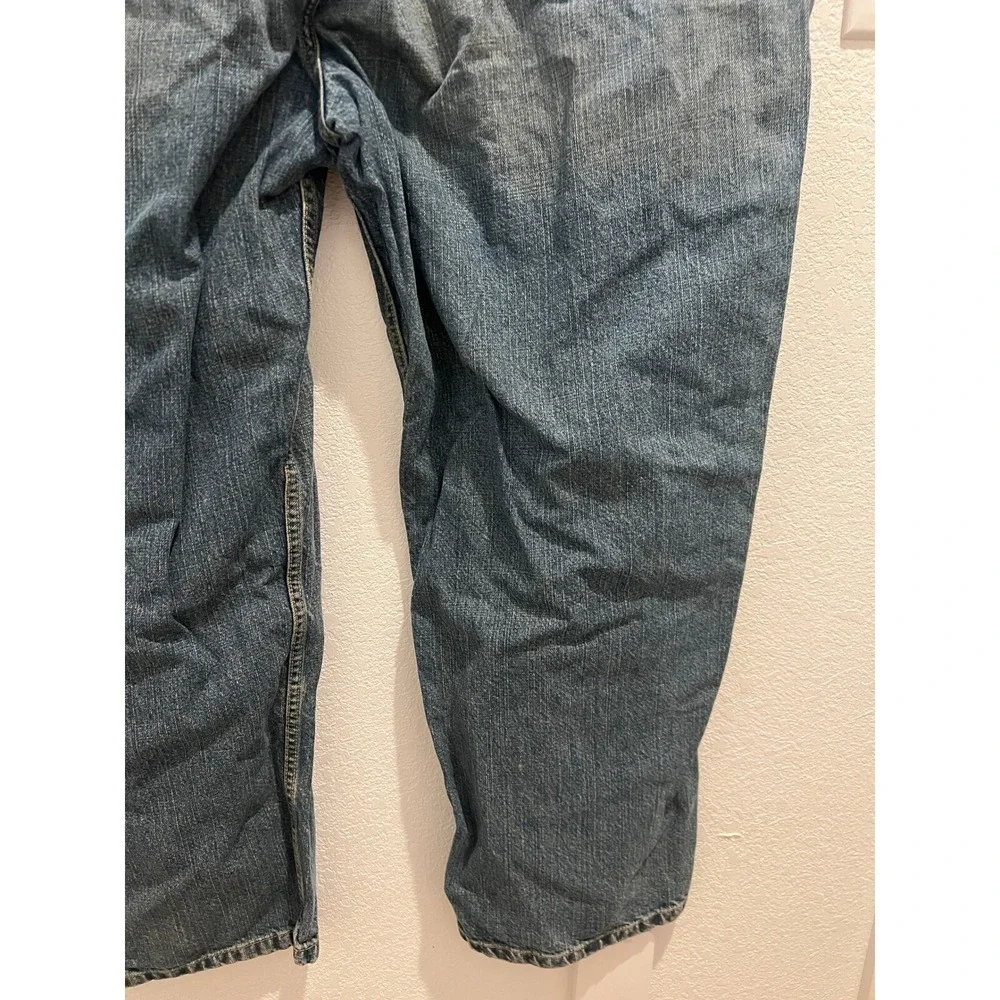 Vintage Polo Jeans Co. Jeans Mens 50x30 Loose Fit Straight Streetwear Denim Blue